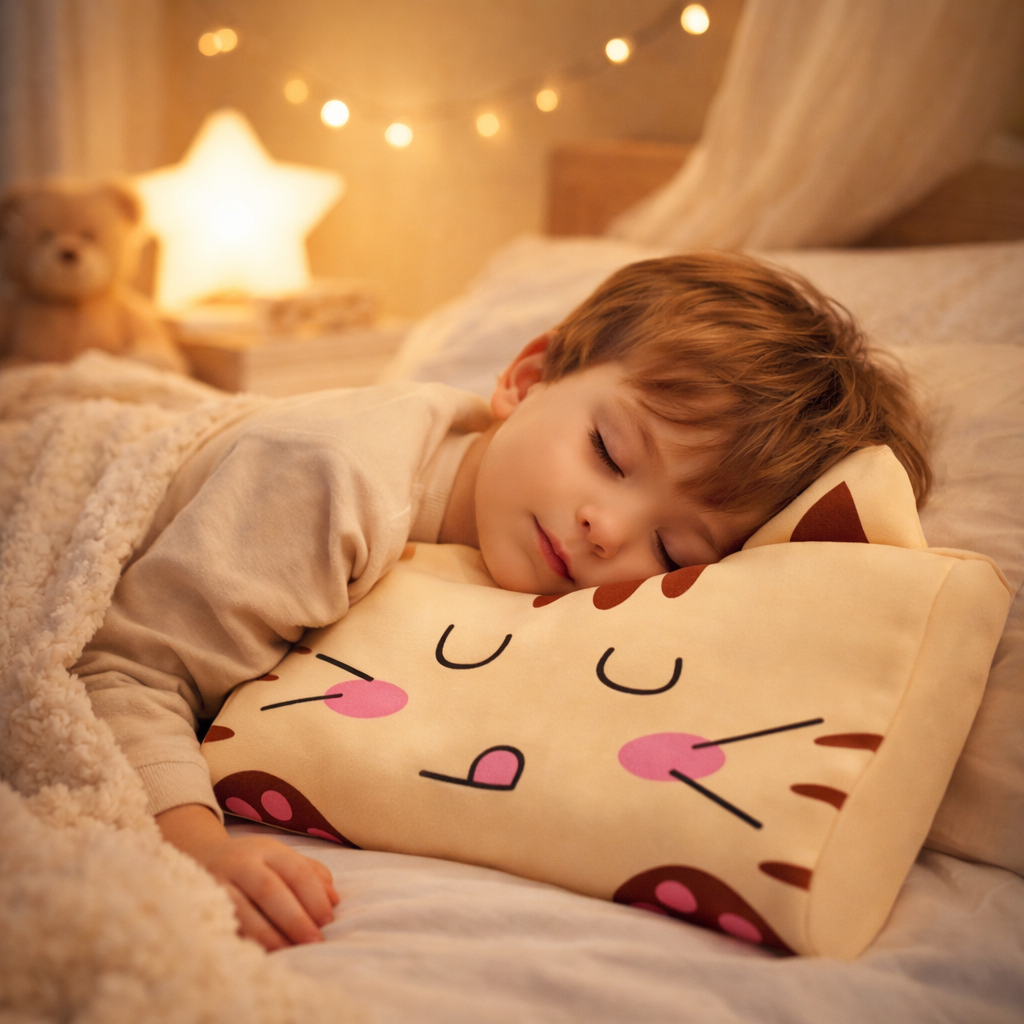 🧸 Coussin ergonomique pour enfant – Confort & maintien optimal